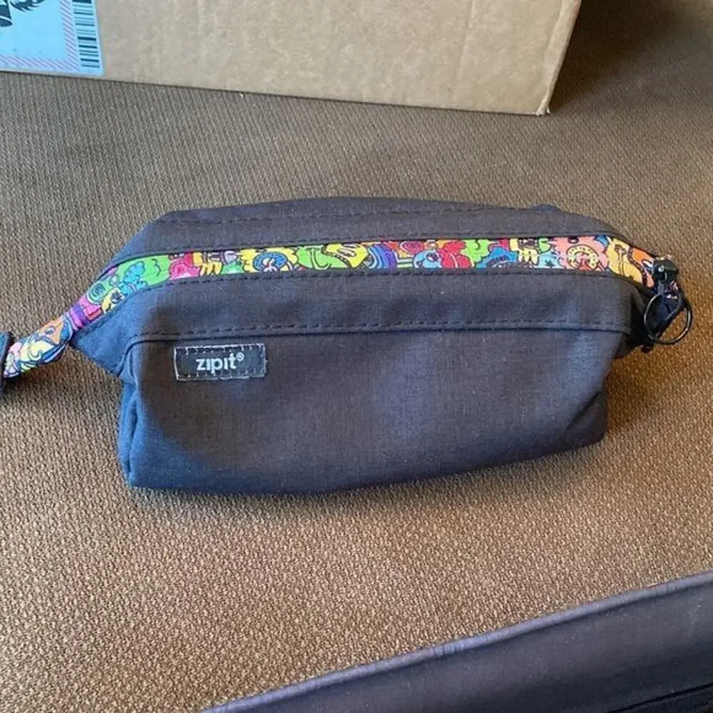 ZIPIT Lenny doodle Pencil Case Waistband Binder Pouch for kids new w/o tags